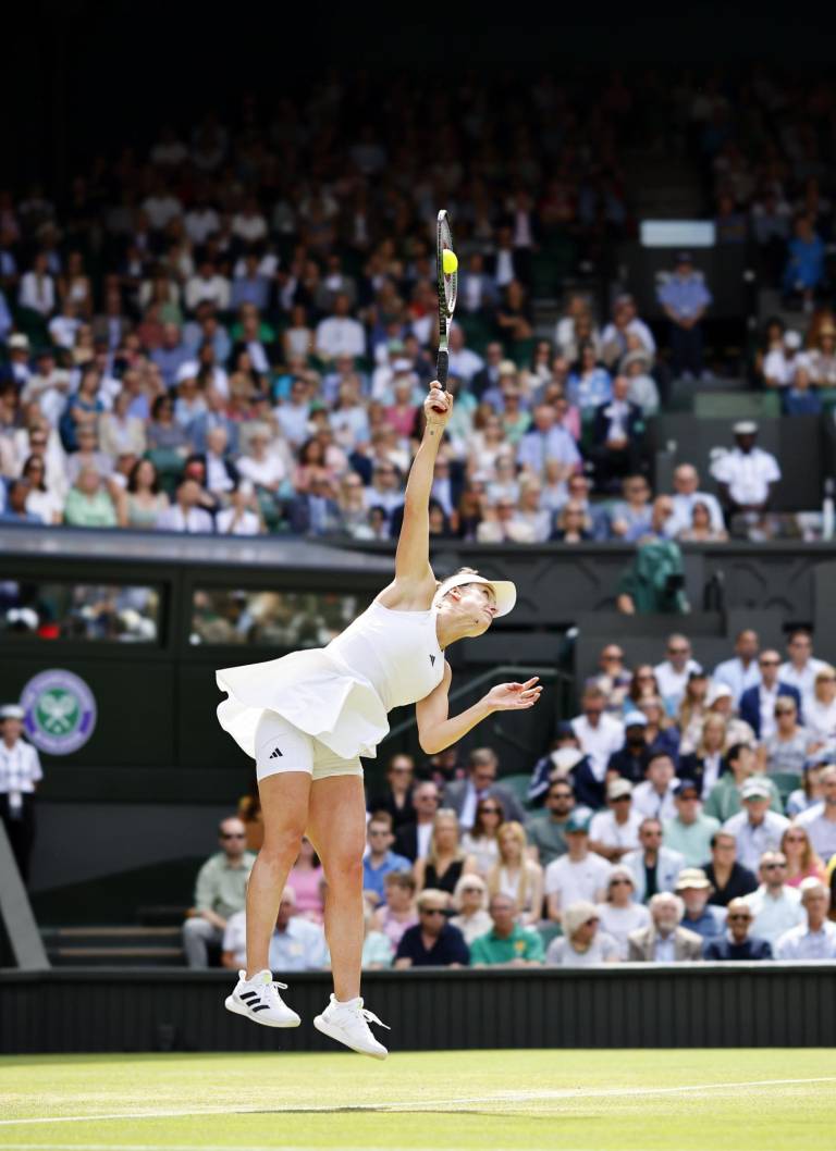 $!A nueve meses de haber sido madre, la ucraniana de 28 años enfrentará a la checa Markéta Vondroušová.