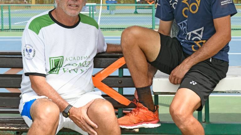 Emilio y Andrés Gómez: los número uno del tenis nacional
