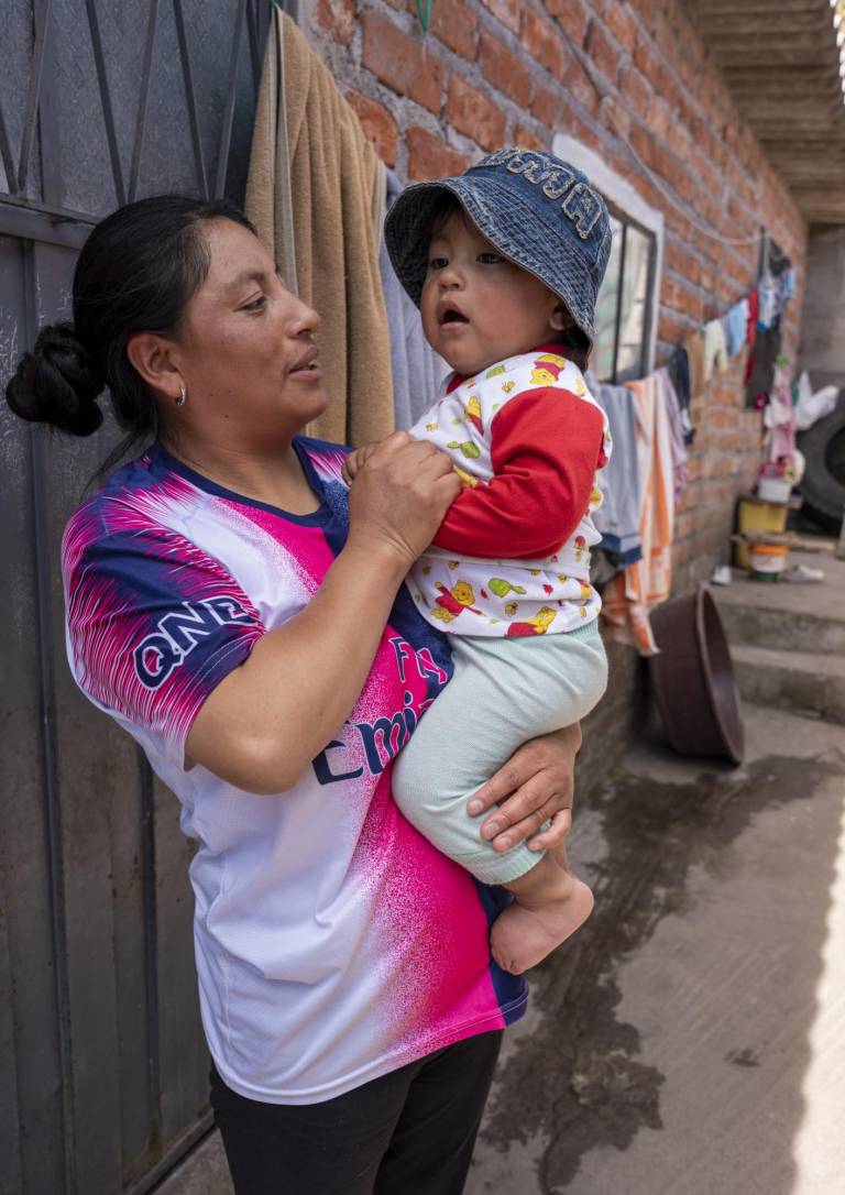 $!El 26,1% de niños que no recibieron hierro y ácido fólico durante el embarazo de sus madres, tienen Desnutrición Crónica Infantil.