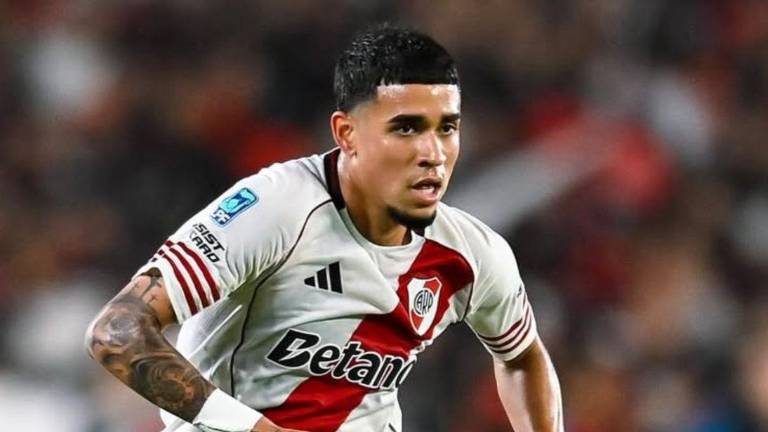 Kendry Páez, jugador de River Plate.