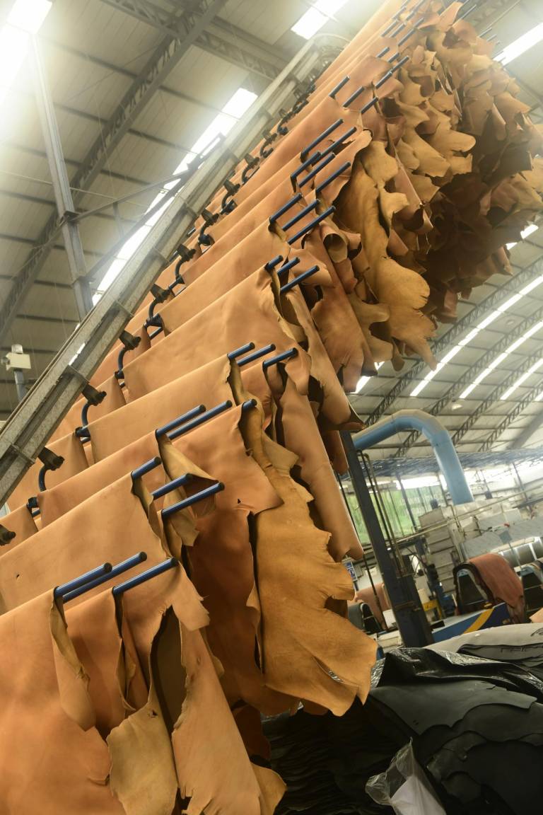 $!Curtiduría Tungurahua es el referente nacional de la producción de cuero.