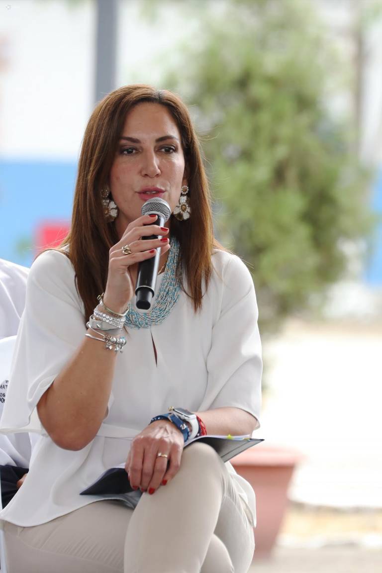 $!Fotografía de archivo de la ministra de Educación, Alegría Crespo.