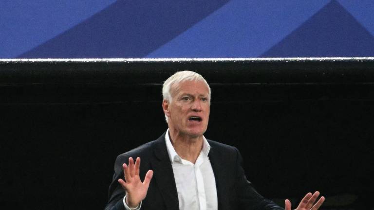 Didier Deschamps, entrenador de la selección de Francia.