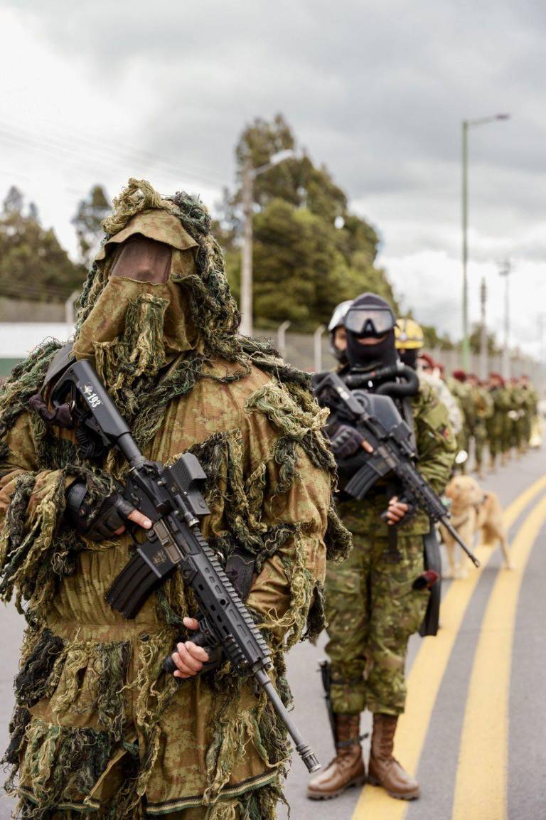 $!Fotografía de un elemento de los comandos de las Fuerzas Armadas.