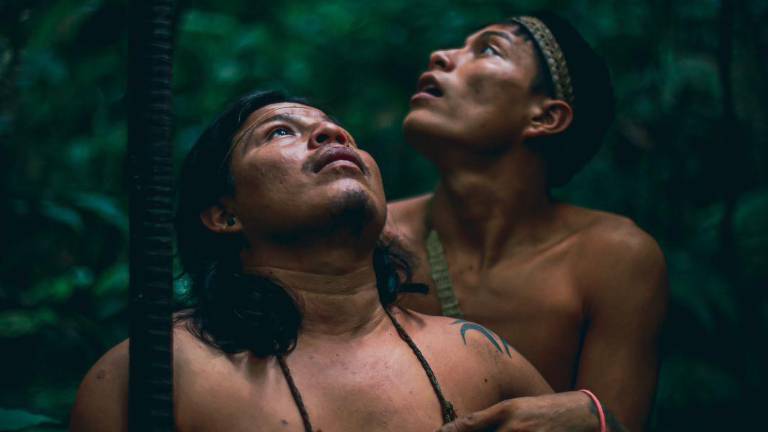 Encuentro cultural con los waoranis del Yasuní en el MAAC de Guayaquil