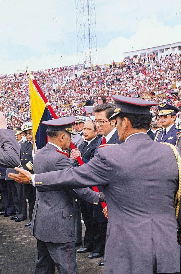 $!Último discurso de Jaime Roldós.