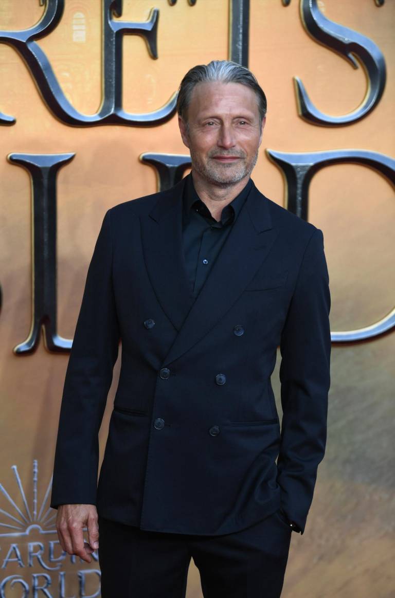 $!El actor danés Mads Mikkelsen encarna a Gellert Grindelwald el villano de la nueva entrega de Animales Fantásticos. EFE/EPA/NEIL HALL