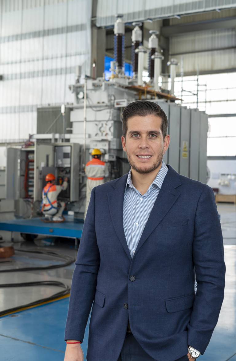 $!José Montalvo, de 35 años, es el gerente general de Ecuatran. Un economista que ha construido su carrera dentro de la compañía desde 2017.