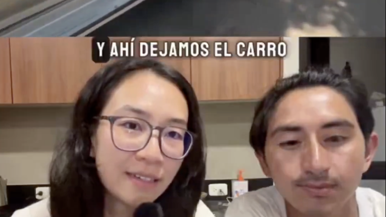 VIDEO | Desmantelan en Quito un carro de influencers que recorrieron Sudamérica: 'Nos dejaron el motor'