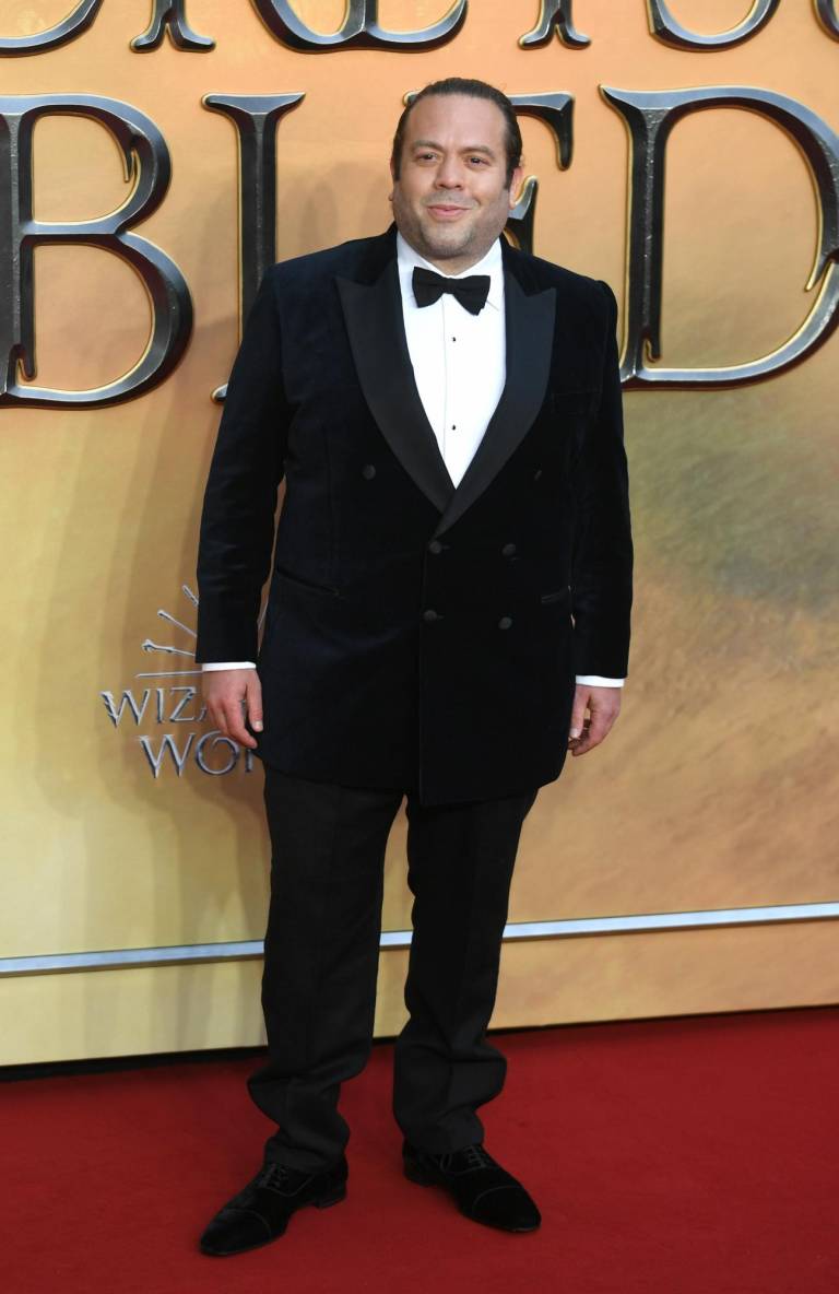 $!Dan Fogler listo para continuar las aventuras de Newt Scamander. EFE/EPA/NEIL HALL