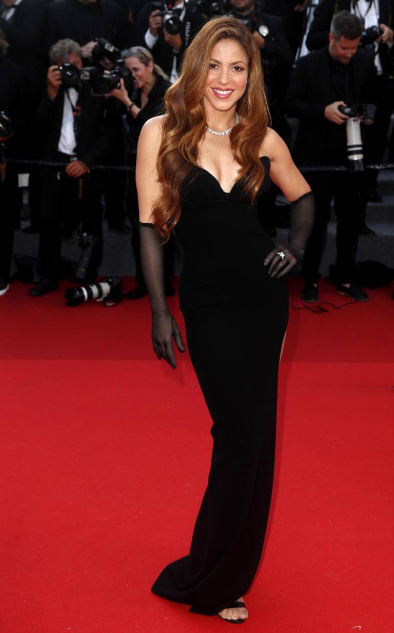 $!Shakira estuvo presente en el Festival de Cannes.