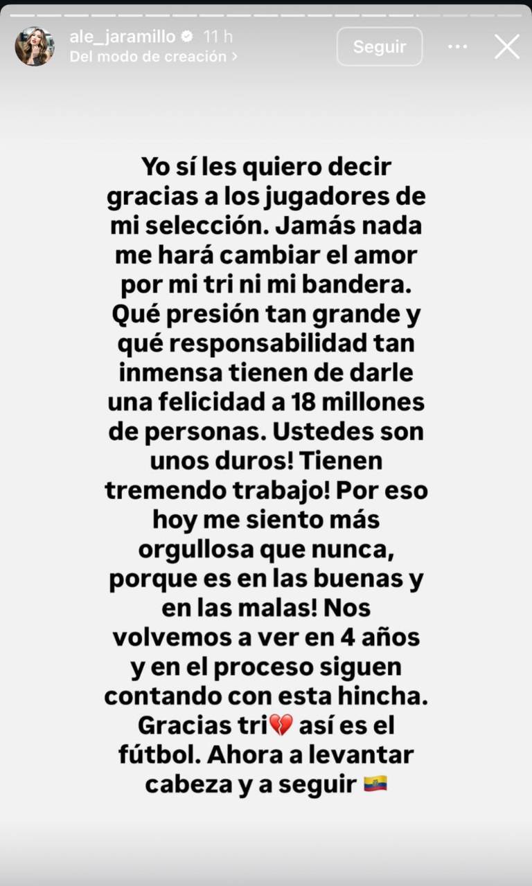 $!Jamás nada me hará cambiar el amor por mi Tri ni mi bandera, escribió en redes sociales.