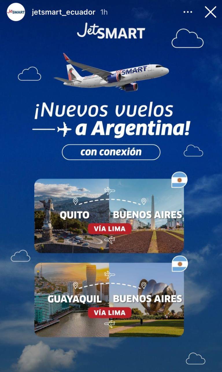$!Aerolínea de bajo costo conectará a Ecuador con Argentina