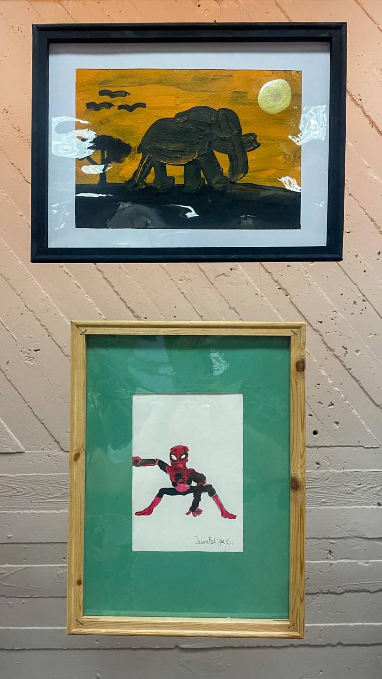 $!Obras de Juan Felipe Calvo.