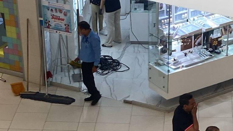Roban en centro comercial de La Aurora en Daule: hace dos semanas ocurrió un hecho similar