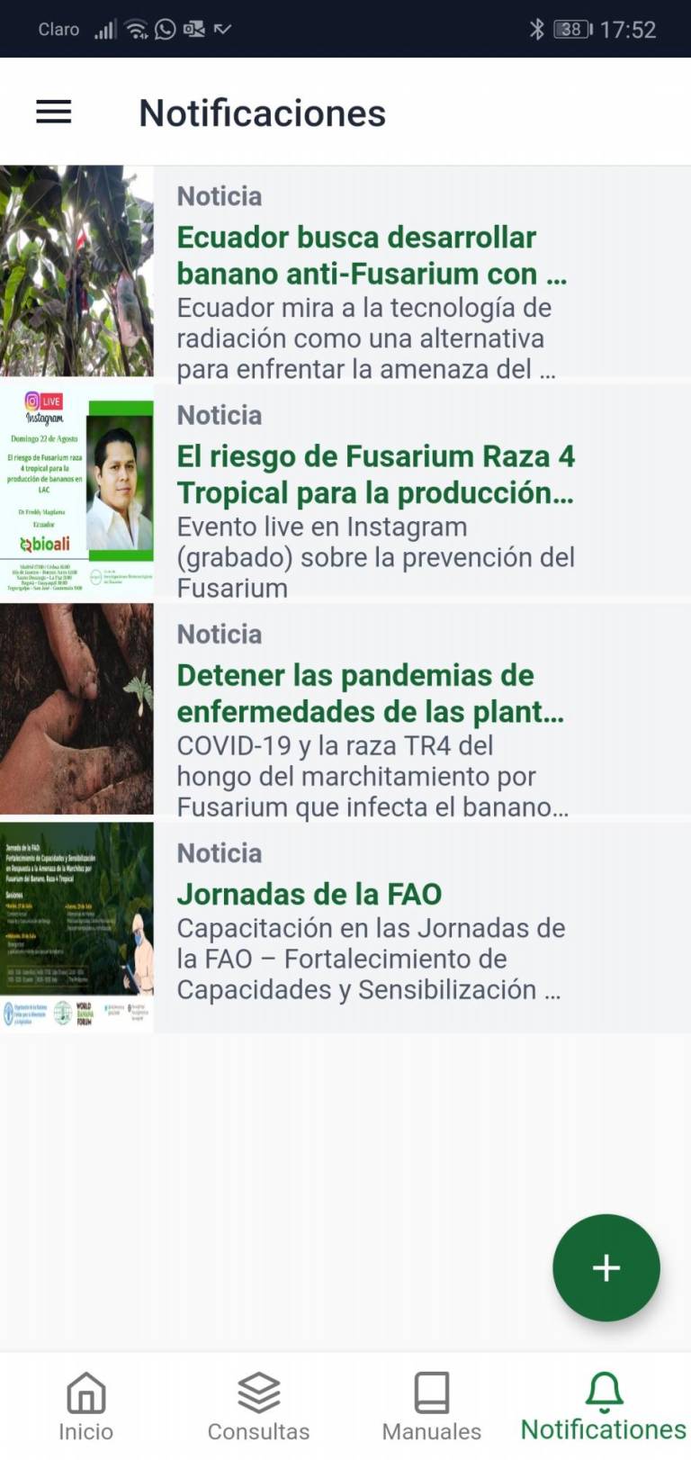 $!Otro de los objetivos de Fusarium Sensor Ec es difundir a los agricultores material de capacitación relacionados con Foc R4T.