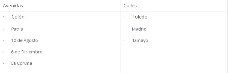 $!Cierres viales en Quito por la posesión presidencial: estas son las rutas alternas que puede tomar