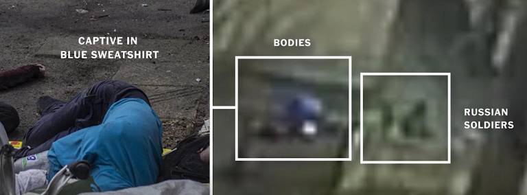 $!Tropas de Putin cometen brutal crimen de guerra en Bucha