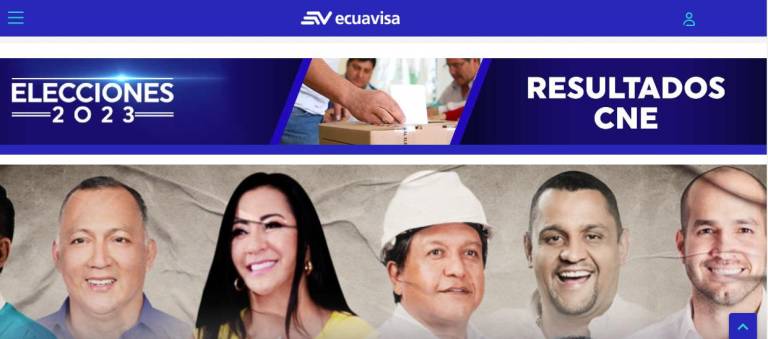 $!Ecuavisa lanza la nueva imagen de su página web