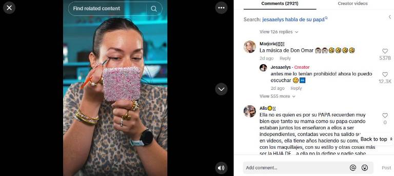 $!La joven aseguró meses atrás que su vínculo con el cantante estaba “más que lacerado”.