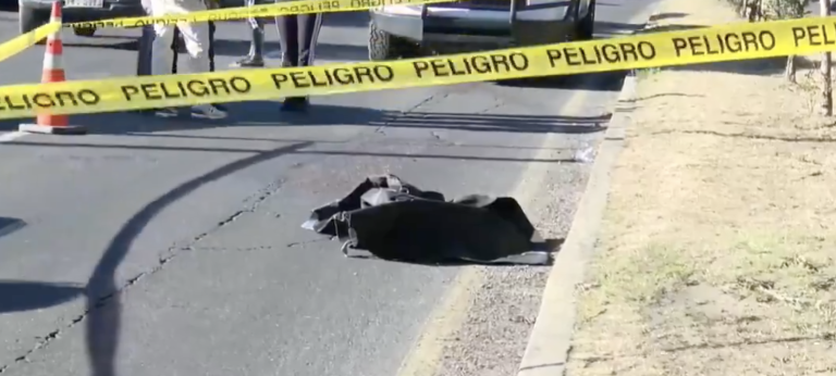 $!Parte del cuerpo decapitado en Quito.