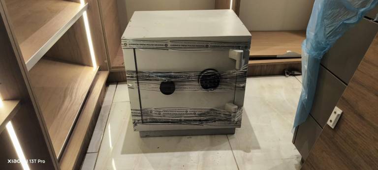 $!Caja fuerte hallada en operativo.
