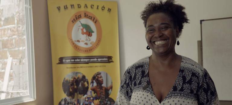 $!Inés Santos, una lideresa afroecuatoriana. ​​​​