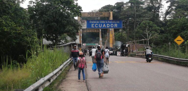 $!El Puente Internacional en General Farfán es una conexión clave entre Ecuador y Colombia.