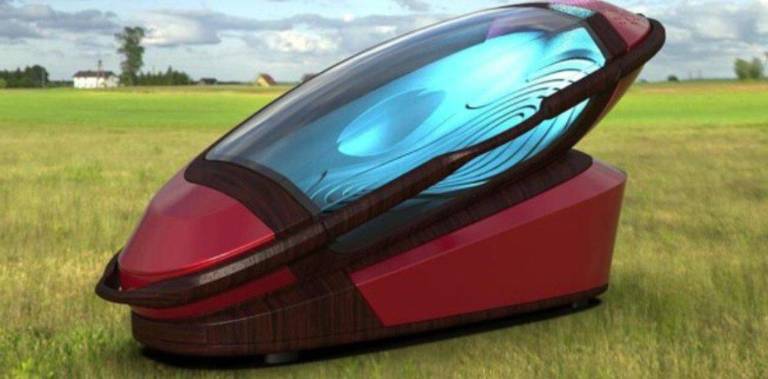 $!El diseño futurista de la máquina causa polémica en redes sociales.