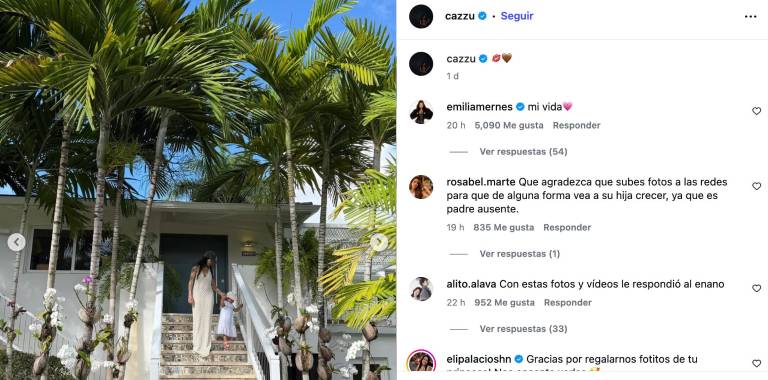 $!Cazzu publica imágenes cuidando parcialmente la identidad de su hija.