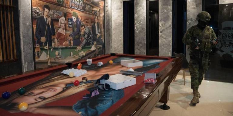 $!Intervención de militares en narcovivienda.