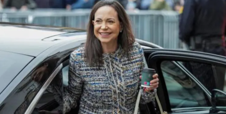 $!La ganadora del Premio Nobel de la Paz, María Corina Machado.