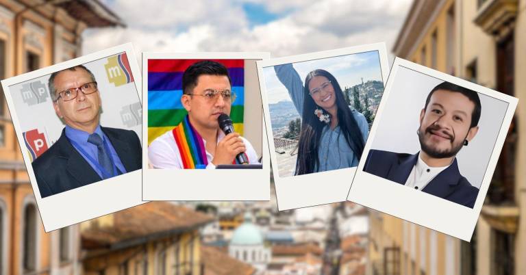 $!Jorge Cueva, Alejandro Guevara, Cristina Cachaguay, Galo Almeida Garzón.