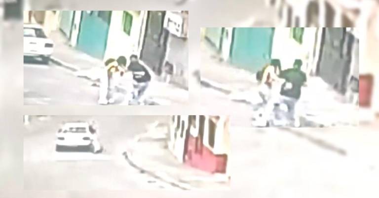 $!Violento asalto en el sur de Quito.