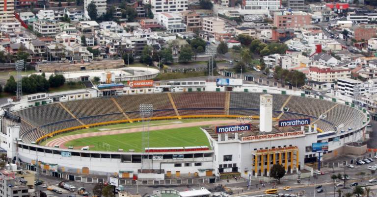 $!Imagen del Estadio Olímpico Atahualpa, donde se llevará a cabo el concierto.