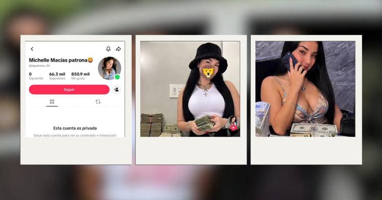 $!Queen Michelle presumía dinero ilícito en TikTok.
