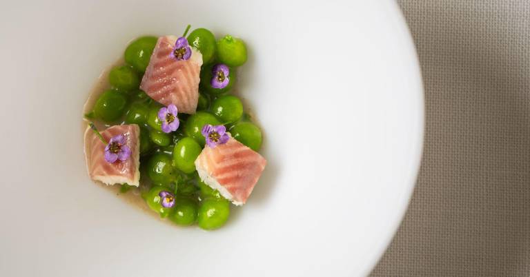 $!Uno de los platos ofrecidos en la cena a seis manos en la cuarta edición de mesa de sabores 2026.
