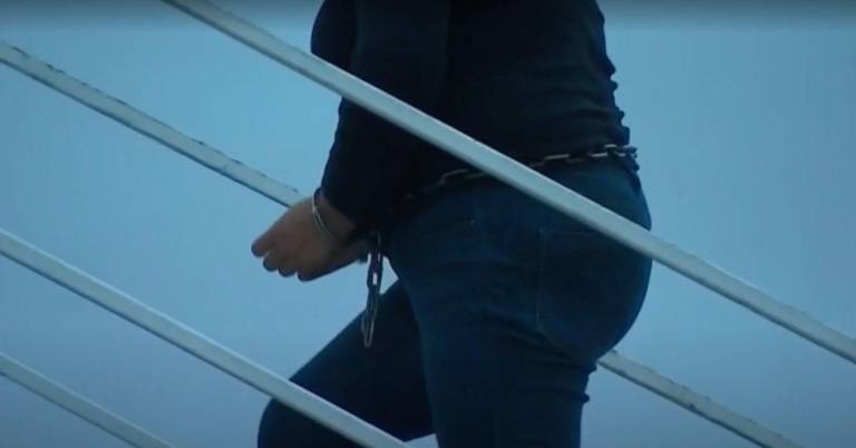 $!Llegan a RD Congo 15 migrantes expulsados de EEUU, de posible origen latinoamericano.