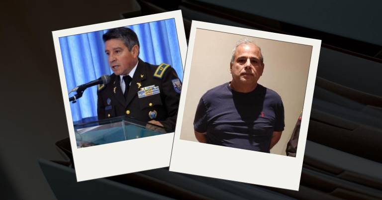 $!El coronel Julio Miño del Hierro y el empresario Carlos Zambrano.