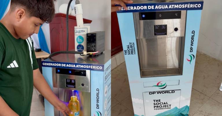 $!El proyecto El Aguatero consiste en llevar equipos que generan agua consumible a partir de la humedad del aire.