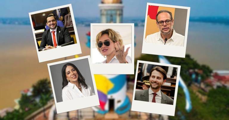 $!Candidatos más conocidos que quieren ser alcaldes de Guayaquil.