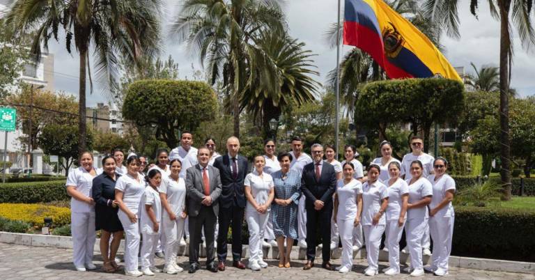 $!Imagen oficial del Primer Programa de Migración Circular entre Ecuador e Italia destinado a profesionales de enfermería, en el evento se anunció la inclusión oficial del Ecuador en el Decreto Flussi 2026–2028.