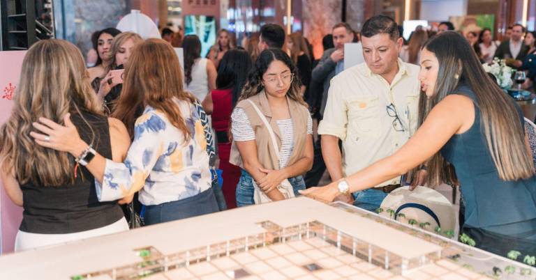 $!Los asistentes a la Expo Cata Inmobiliaria 2025 pudieron ver maquetas de nuevos proyectos a realizarse en mercado nacional e internacional.