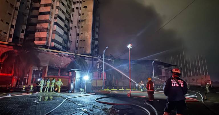 $!Bomberos realizaron 130 horas consecutivas de trabajo ininterrumpido.