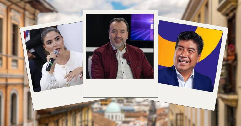 $!Giovanna Ubidia, Pabel Muñoz y Jorge Yunda.