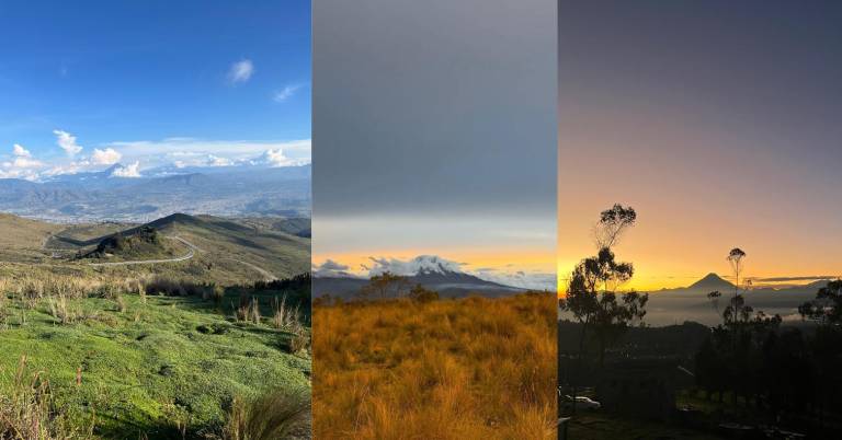 $!Fotografías de los paisajes que se pueden observar desde el páramo de Quisapincha.