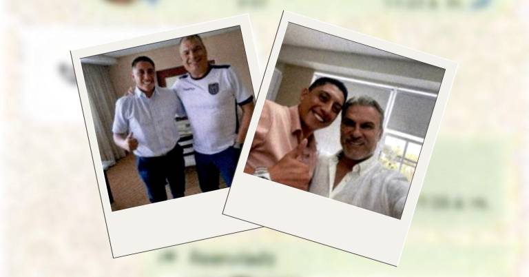 $!Rengel junto a Rafael Correa y José Serrano.