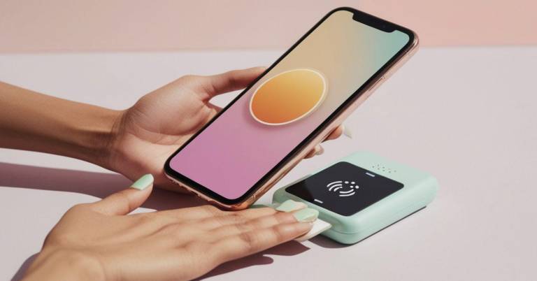 $!A través de la tecnología NFC también se puede cargar dispositivos.