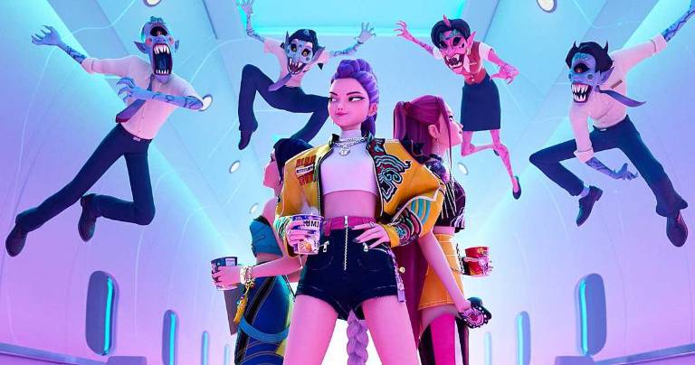 $!El filme mezcla el universo del K-pop con la fantasía y la acción.