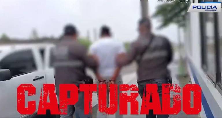 $!El presunto implicado se dirigía a la provincia de Esmeraldas cuando fue arrestado.